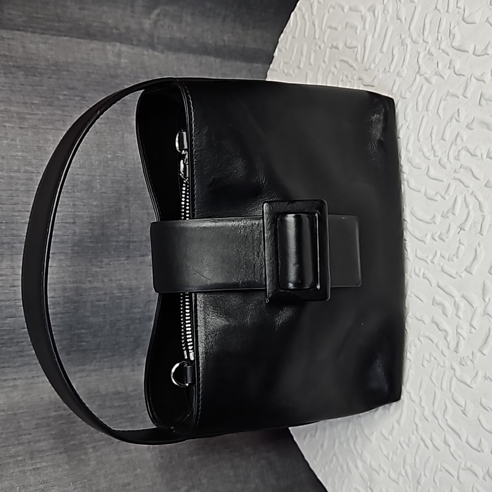& Other Stories Black leather bag - Picture 8 of 8